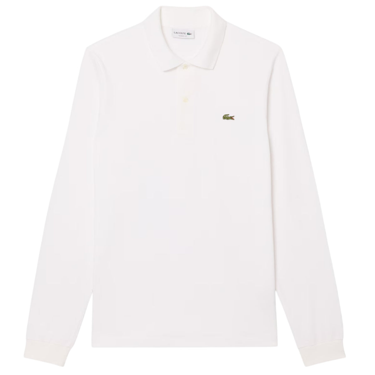 Lacoste Classic Fit Longsleeve Polo Wit