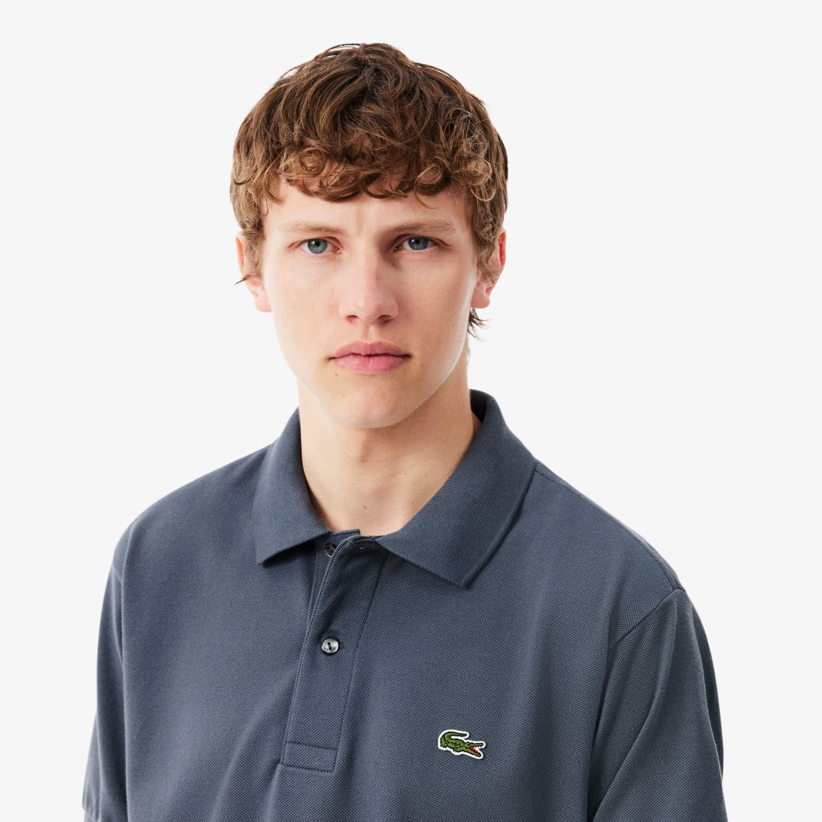 Lacoste Classic Fit Polo Grijs