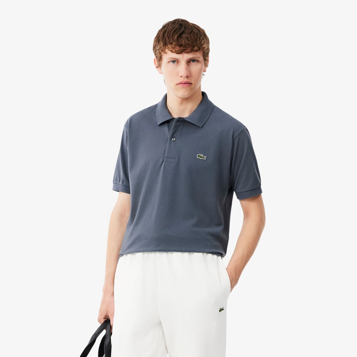 Lacoste Classic Fit Polo Grijs