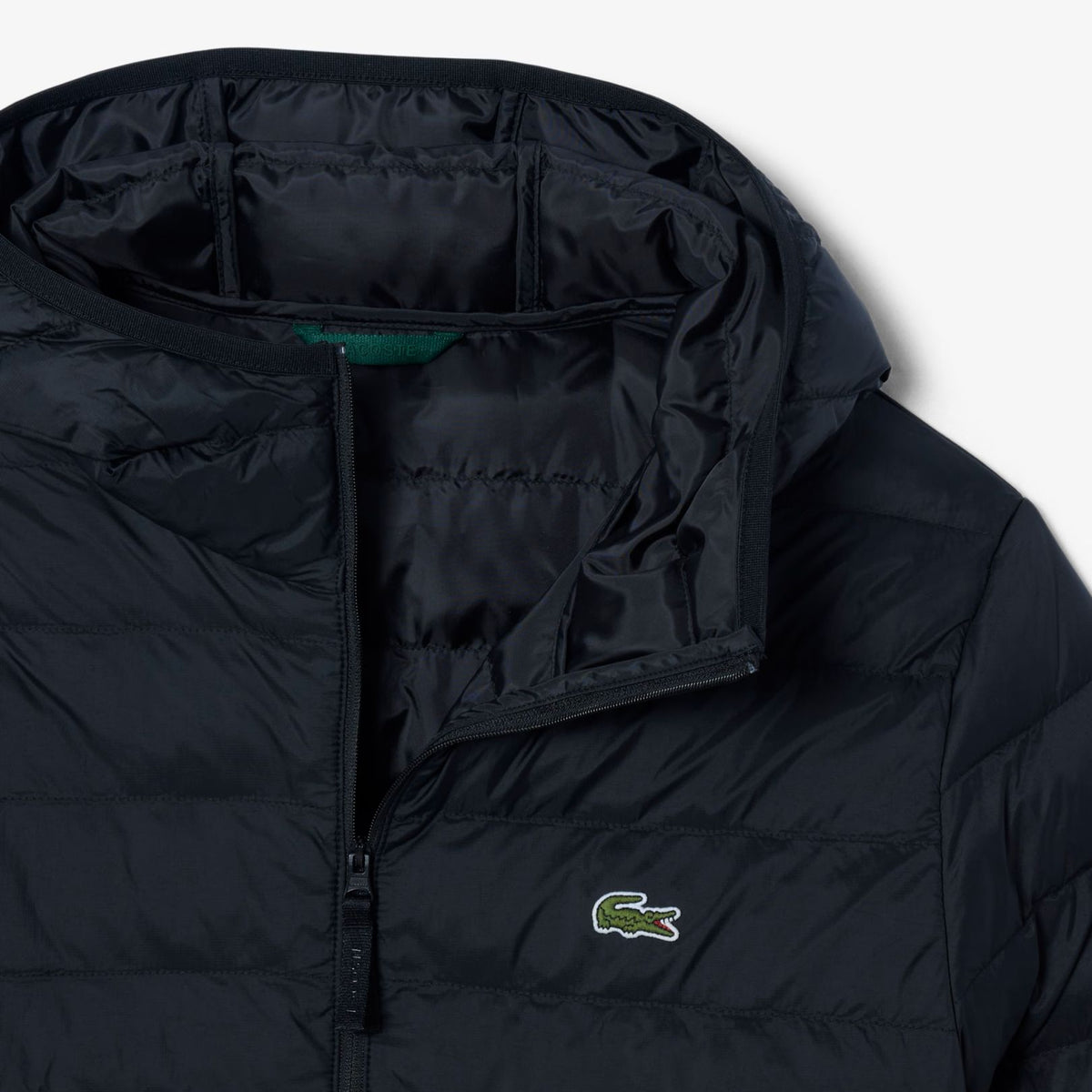 Lacoste Down Jas Zwart