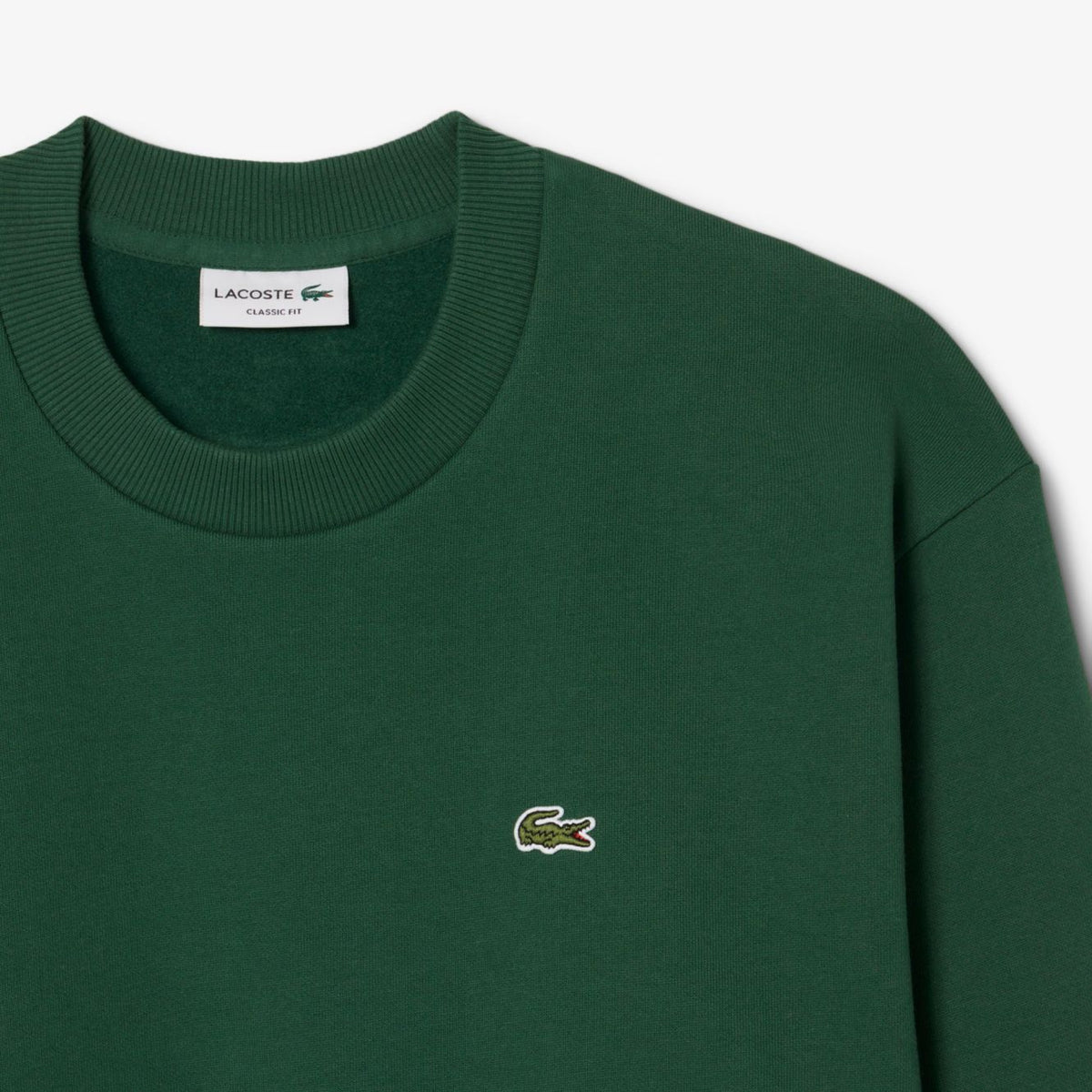 Lacoste Fleece Sweater Groen