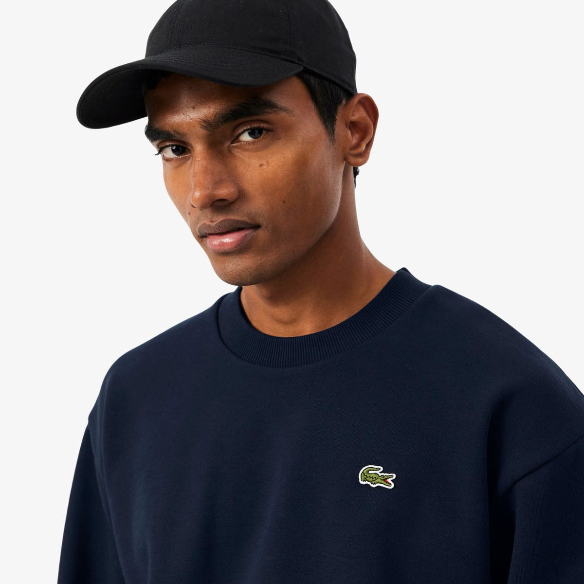 Lacoste Fleece Sweater Navy