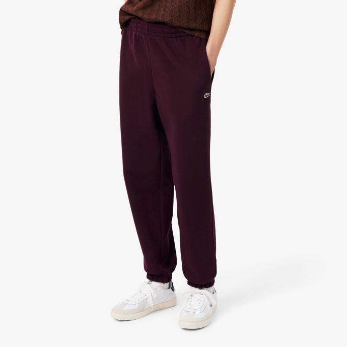Lacoste Fleece Trainingsbroek Bordeaux