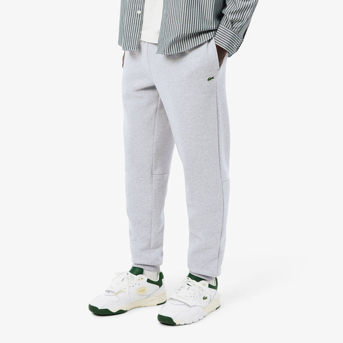 Lacoste Fleece Trainingsbroek Grijs