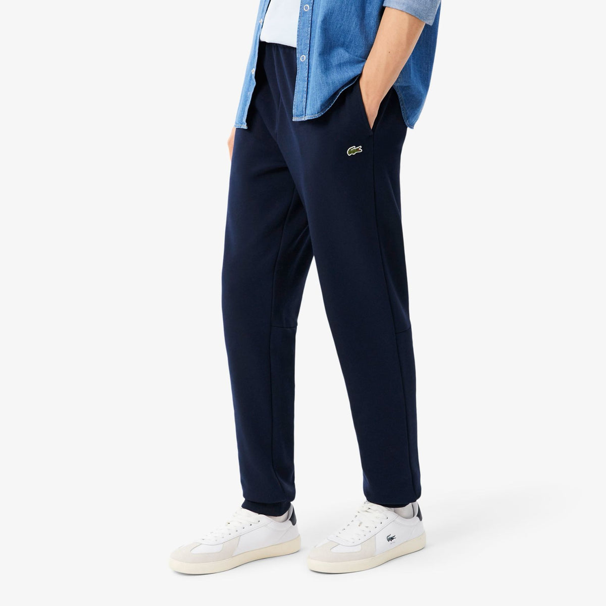 Lacoste Fleece Trainingsbroek Navy