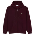 Lacoste Fleece Vest Bordeaux