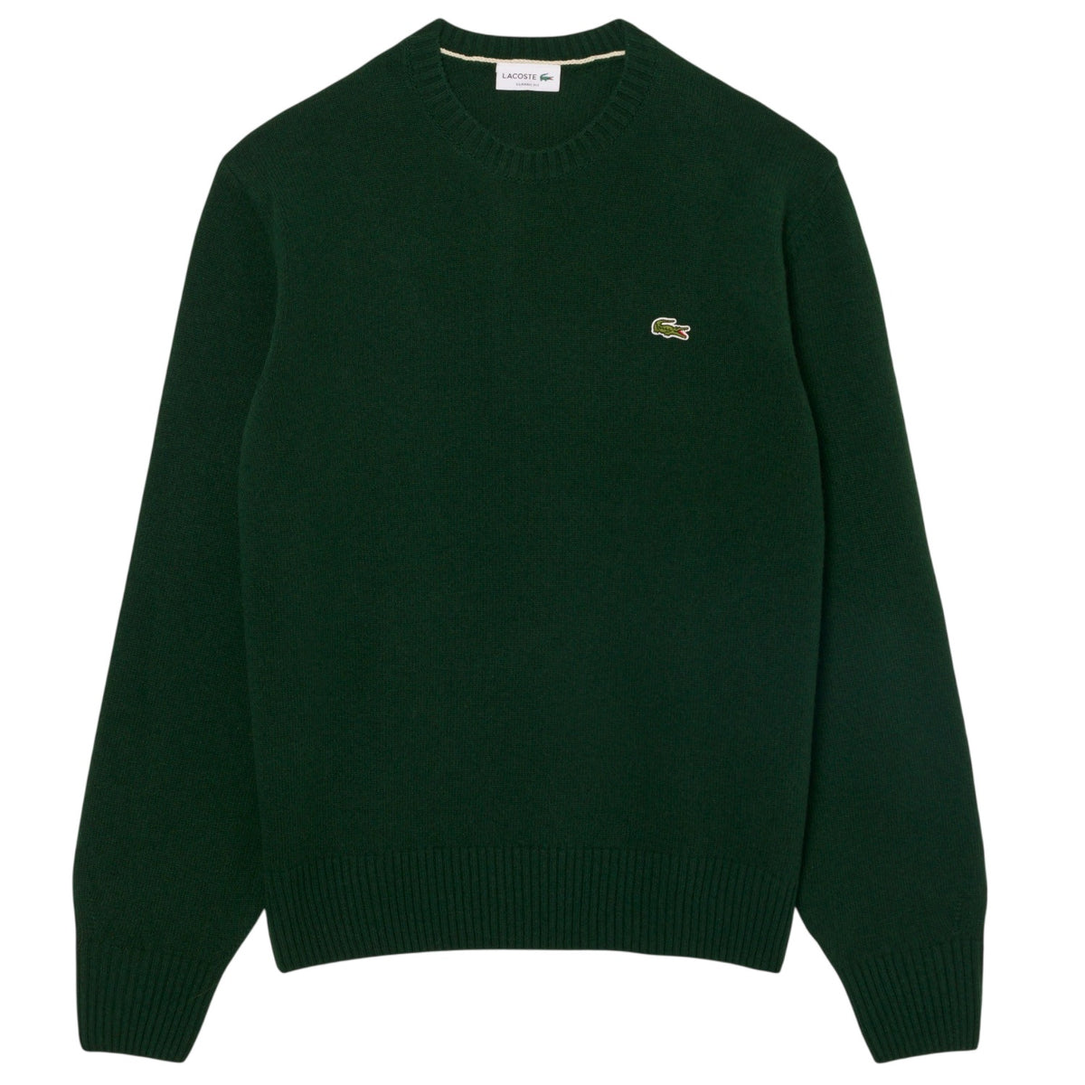 Lacoste Knitted Sweater Donker Groen