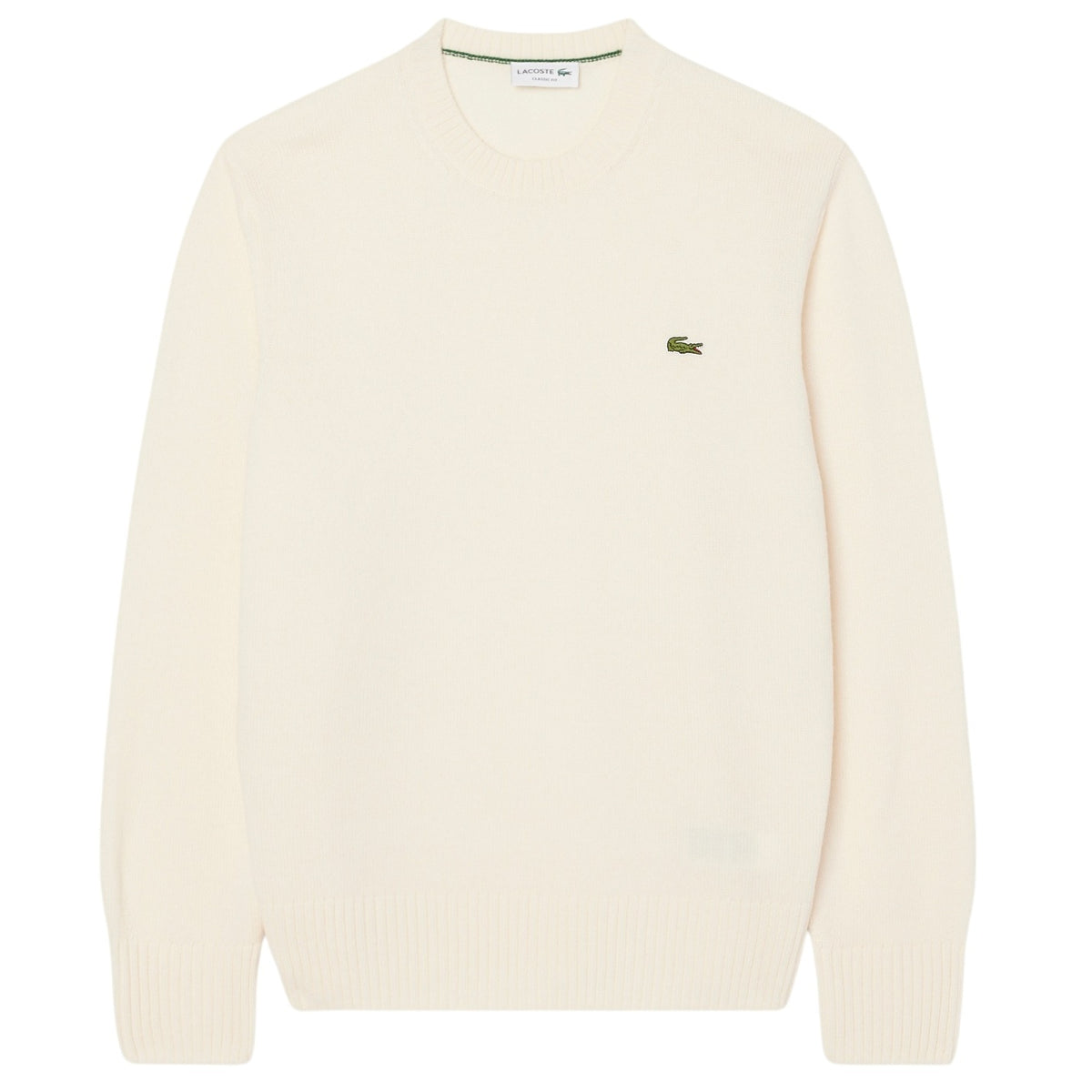 Lacoste Knitted Sweater Off White