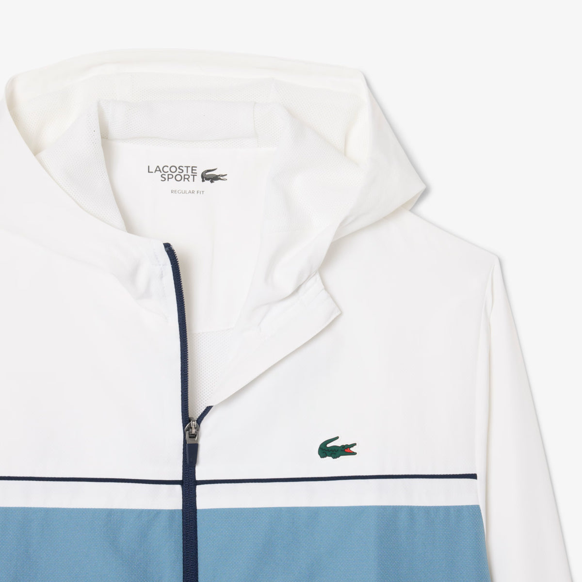 Lacoste Monogram Trainingspak Navy/Wit
