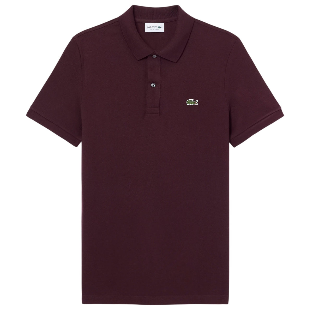 Lacoste Slim Fit Polo Bordeaux