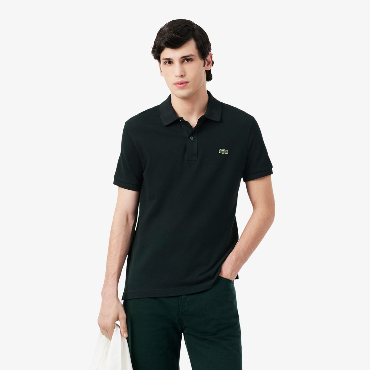 Lacoste Slim Fit Polo Donker Groen