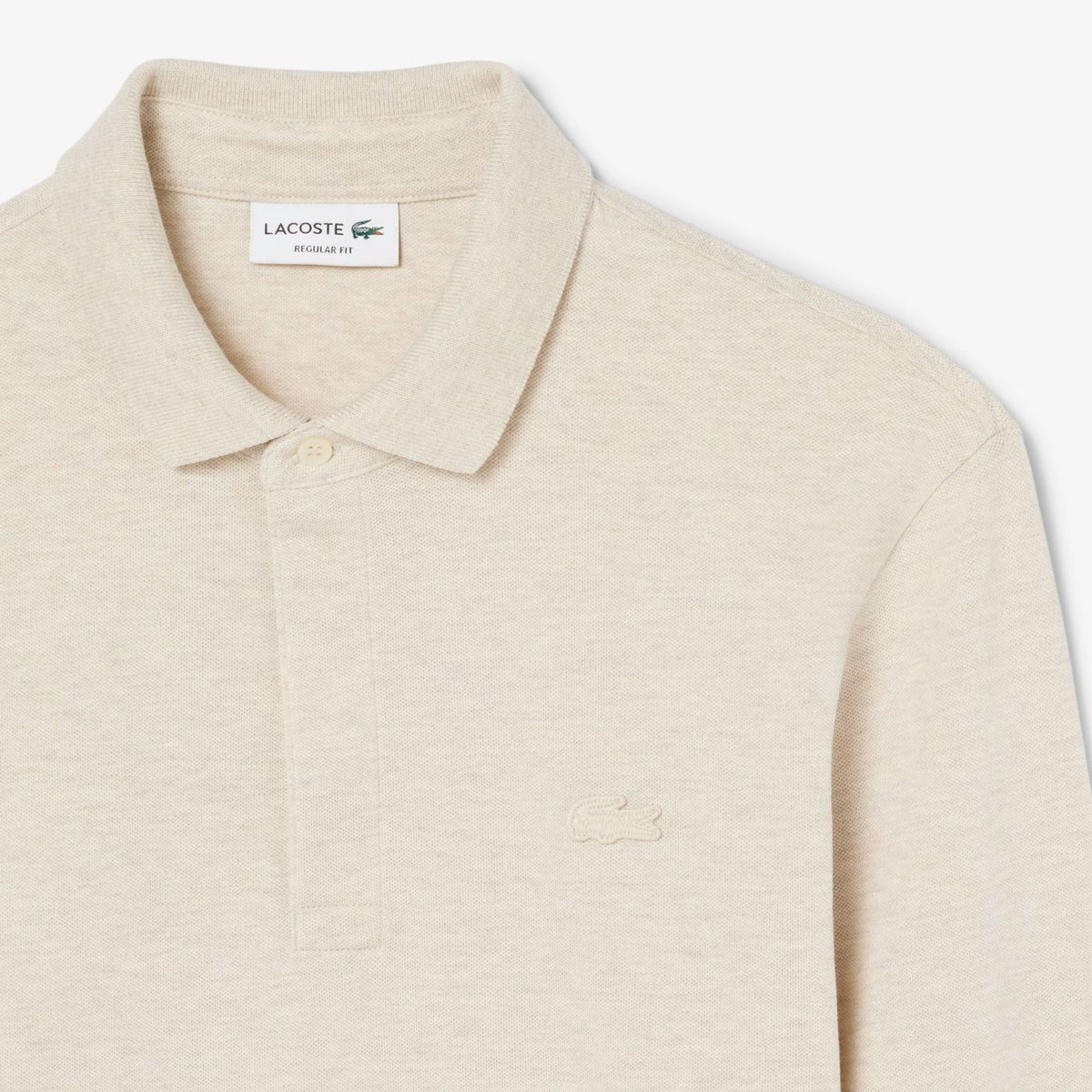 Lacoste Smart Paris Longsleeve Polo Beige