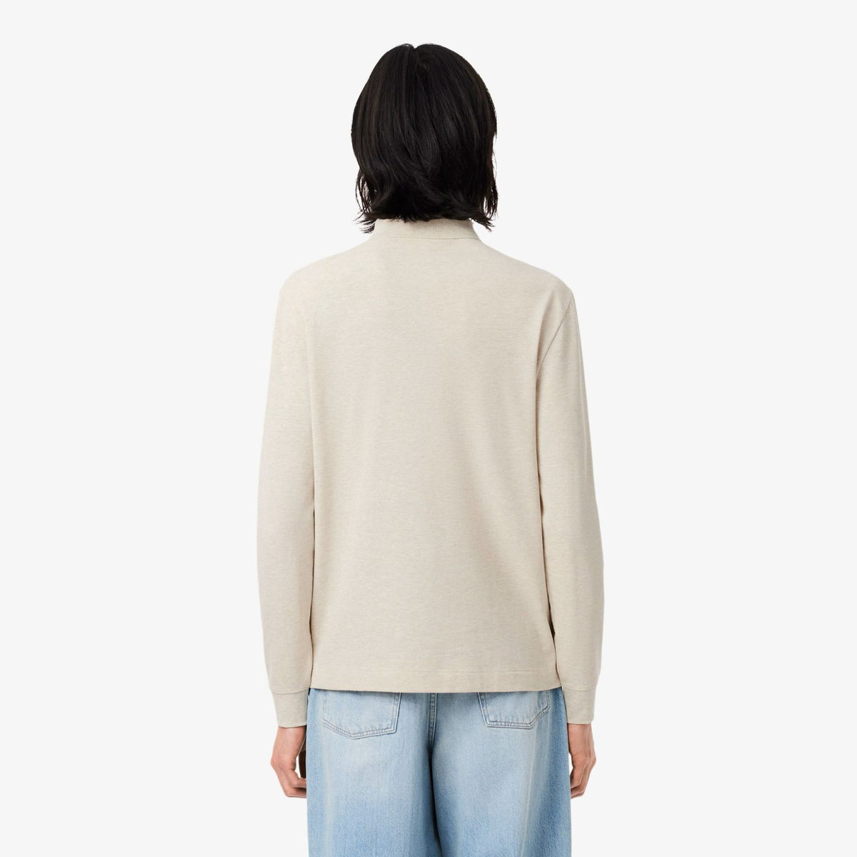 Lacoste Smart Paris Longsleeve Polo Beige