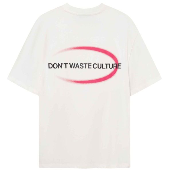 Don’t Waste Culture Lira T-shirt Off White