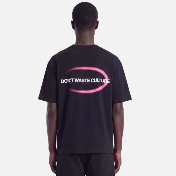 Don’t Waste Culture Lira T-shirt Zwart