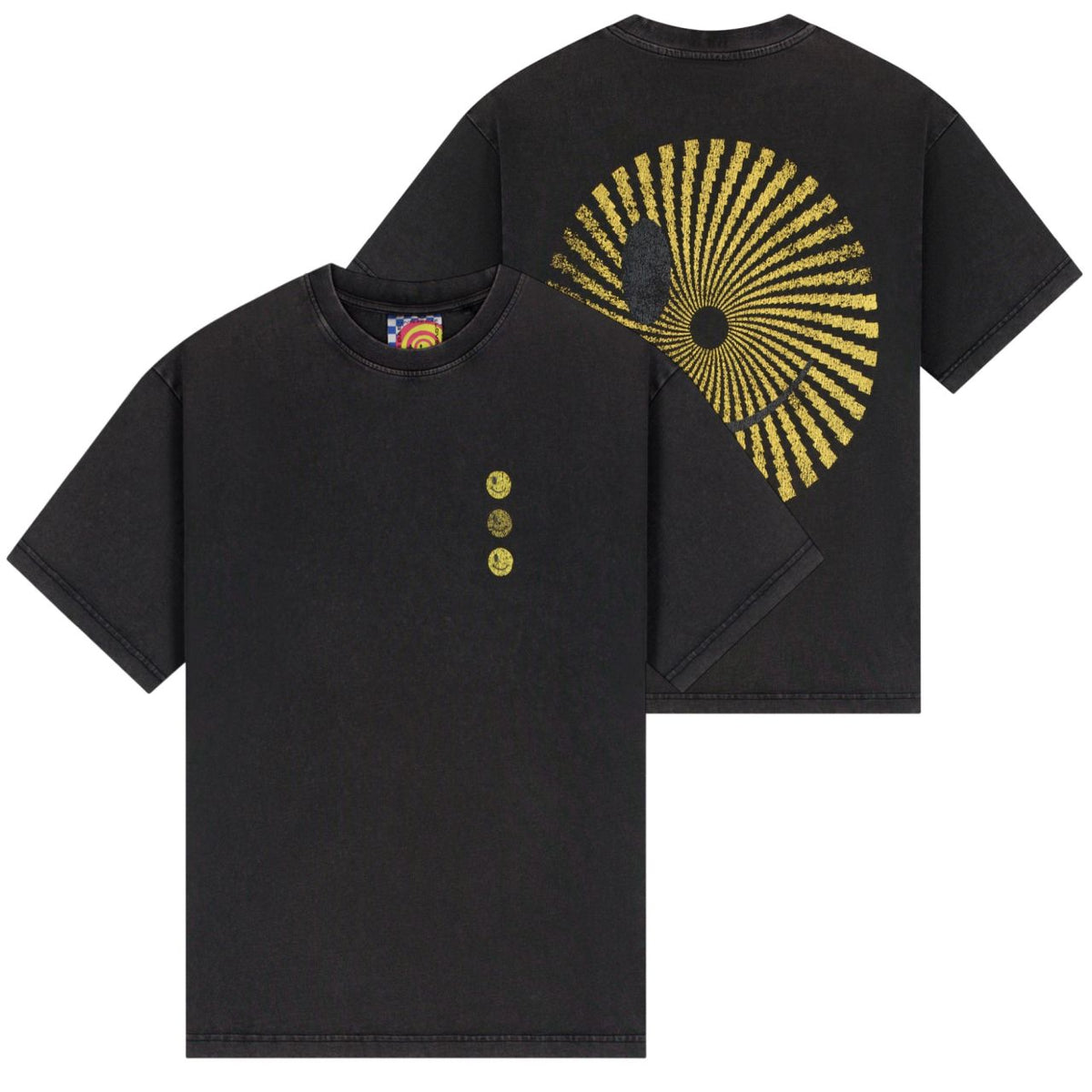 Lovelee Dae Chuck Clash T-shirt Zwart
