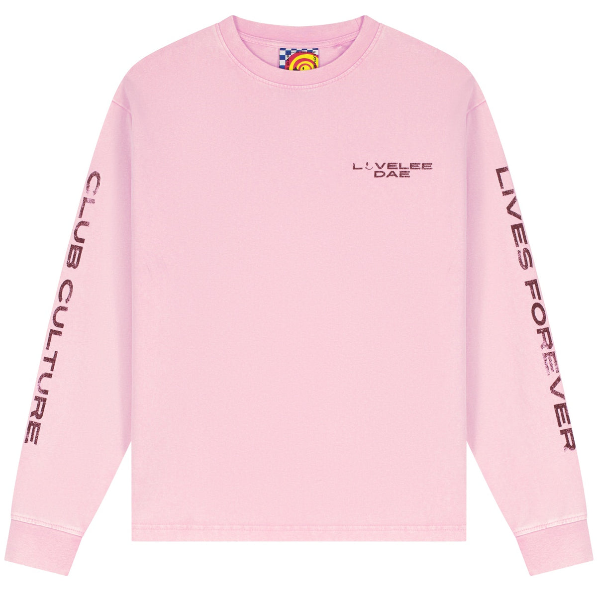 Lovelee Dae Chuck Club LLD Longsleeve T-shirt Roze