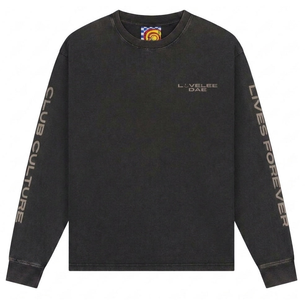 Lovelee Dae Chuck Club LLD Longsleeve T-shirt Zwart