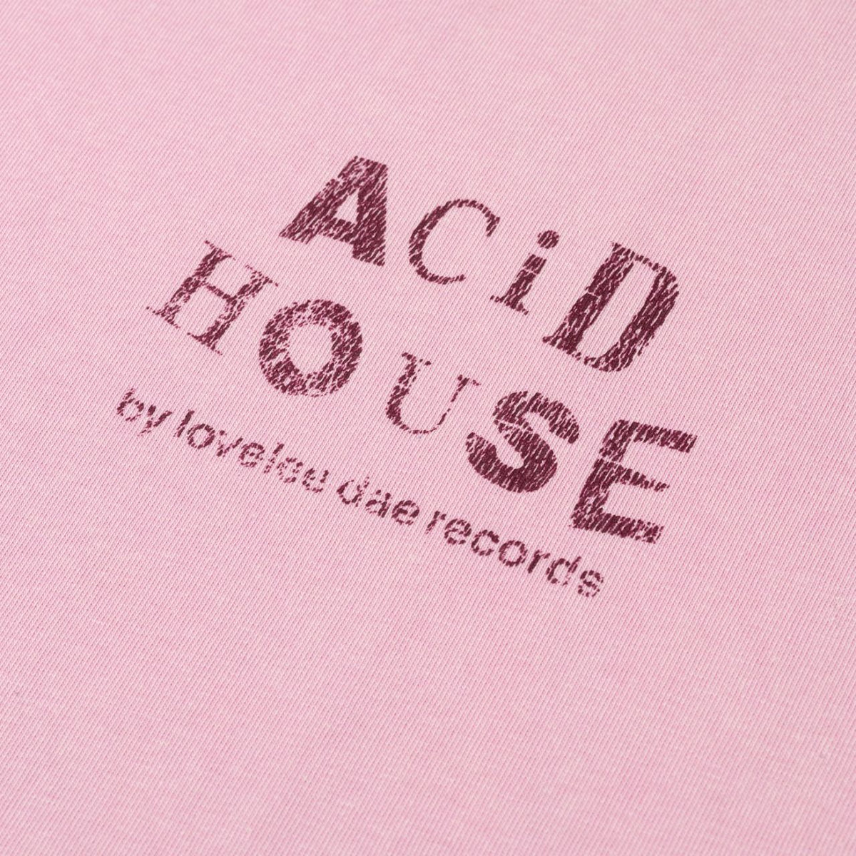Lovelee Dae Frankie Acid House T-shirt Roze