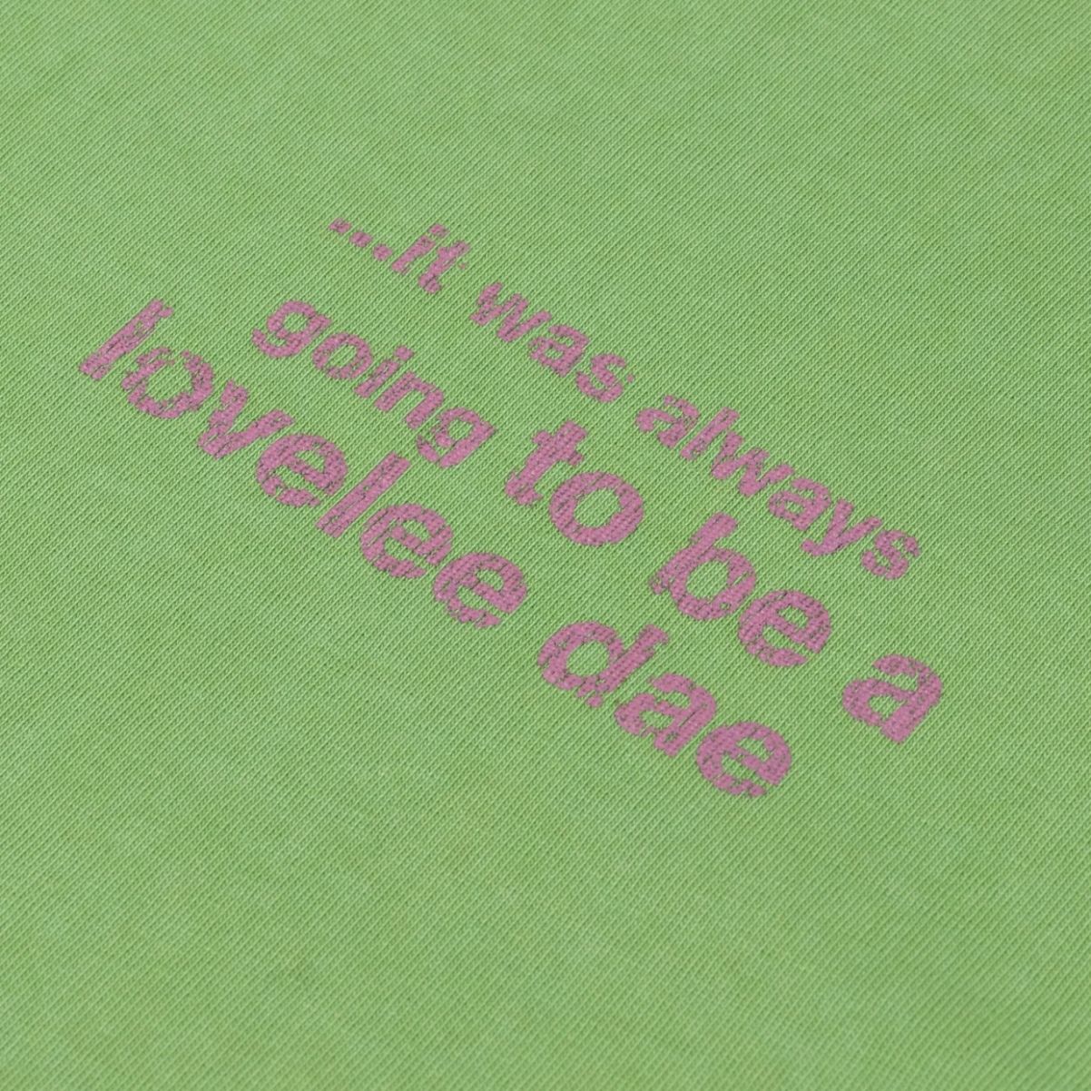 Lovelee Dae Frankie Hotter Longsleeve T-shirt Groen