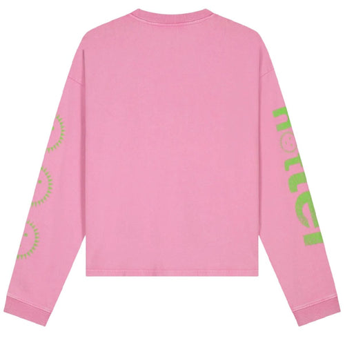 Lovelee Dae Frankie Hotter Longsleeve T-shirt Roze