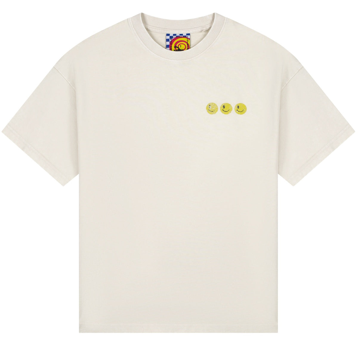 Lovelee Dae Frankie LLD Smile T-shirt Off White