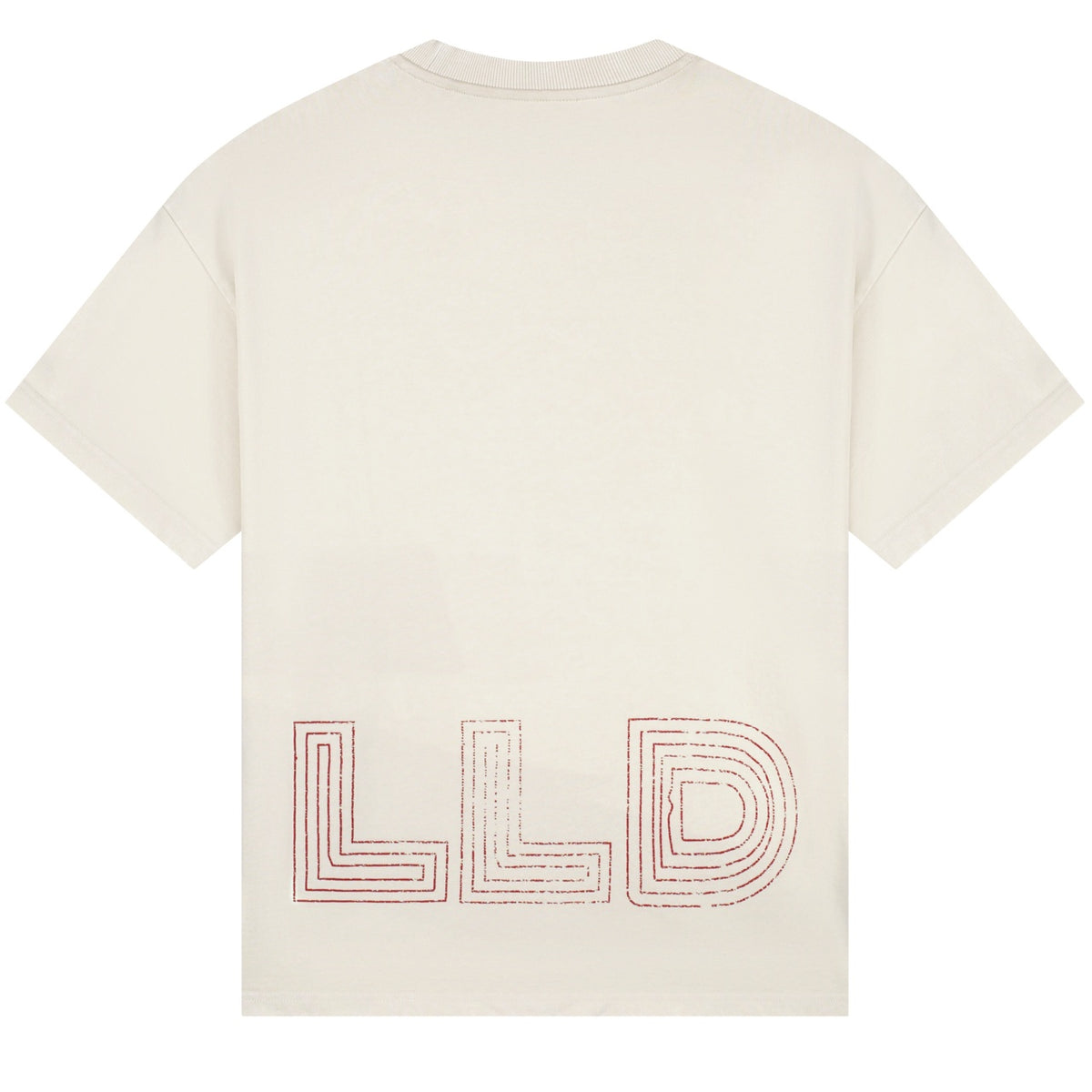 Lovelee Dae Frankie LLD Smile T-shirt Off White