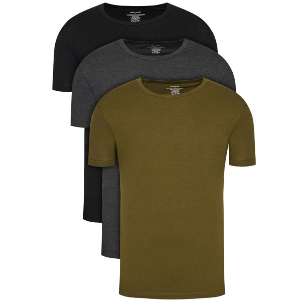 lyle scott 3-pack zwart antra army