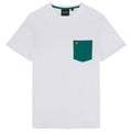 Lyle & Scott Contrast Pocket T-shirt Wit