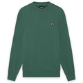 Lyle & Scott Cotton Crewneck Sweater Donker Groen