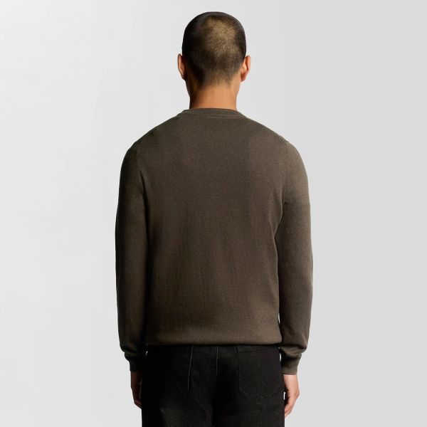 Lyle & Scott Cotton Merino Sweater Bruin