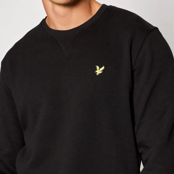 Lyle & Scott Crewneck Sweater Zwart