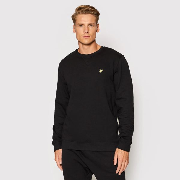 Lyle & Scott Crewneck Sweater Zwart