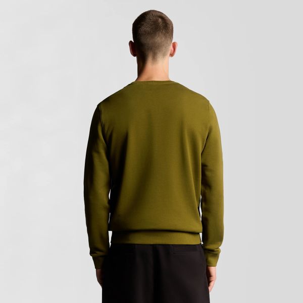 Lyle & Scott Crewneck Sweater Donker Groen