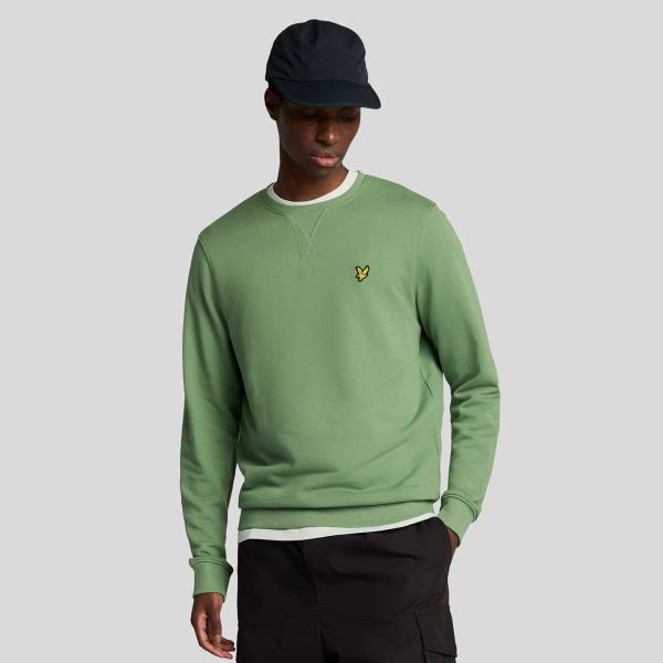 Lyle & Scott Crewneck Sweater Groen
