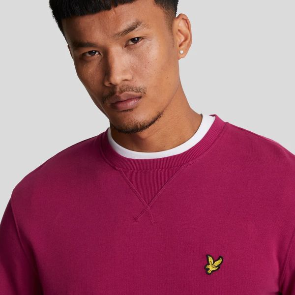 Lyle & Scott Crewneck Sweater Bordeaux