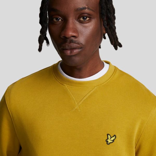 Lyle & Scott Crewneck Sweater Goudgeel