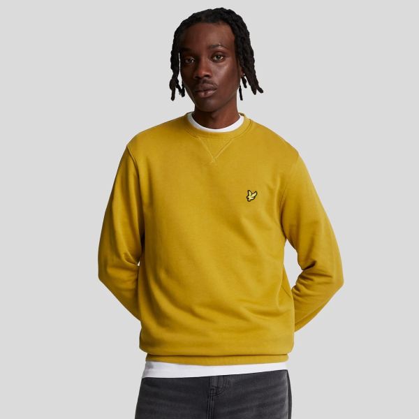Lyle & Scott Crewneck Sweater Goudgeel