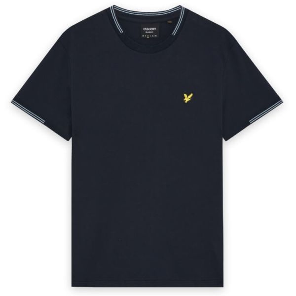 Lyle & Scott Fine Tipped T-shirt Navy