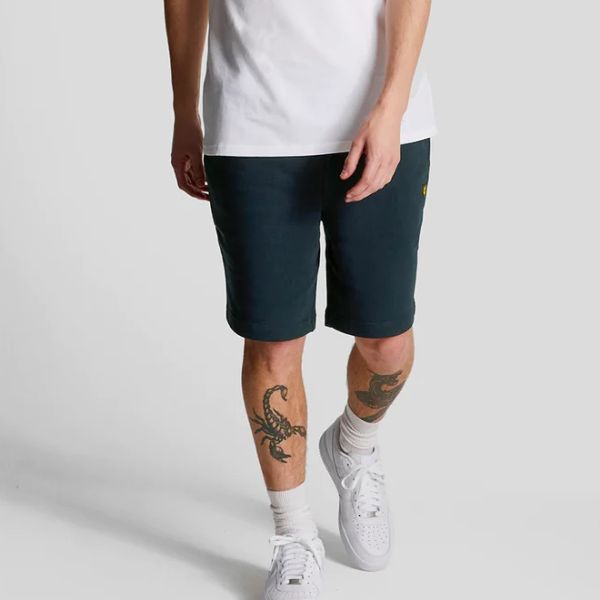 Lyle & Scott Korte Broek Navy
