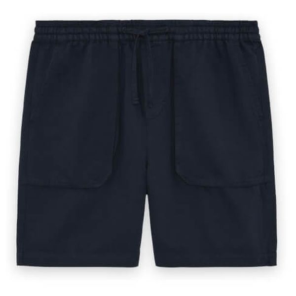 Lyle & Scott Linen Blend Korte Broek Navy