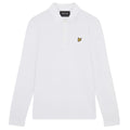 Lyle & Scott Longsleeve Polo Wit