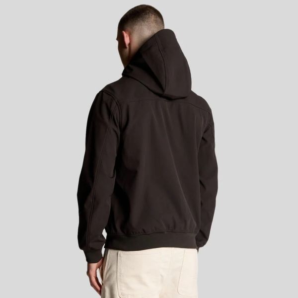 Lyle & Scott Mesh Back Softshell Jack Antraciet