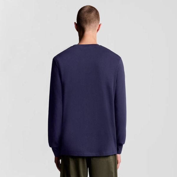 Lyle & Scott Plain Longsleeve T-shirt Navy
