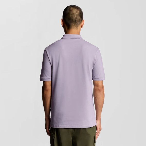 Lyle & Scott Plain Polo Paars