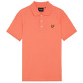 Lyle & Scott Plain Polo Peach