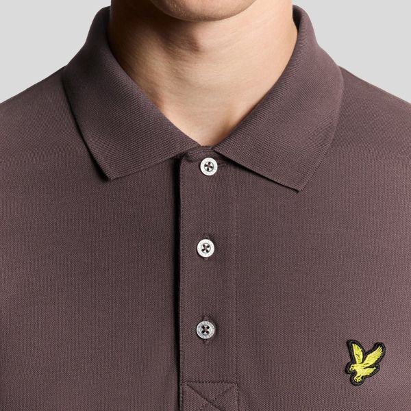Lyle & Scott Plain Polo Bruin
