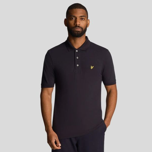 Lyle & Scott Plain Polo Dark Navy