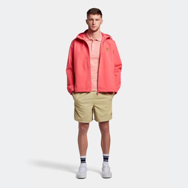 Lyle & Scott Plain Polo Peach