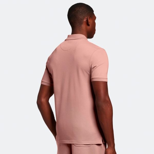 Lyle & Scott Plain Polo Roze